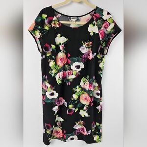 Merona Black Floral Women's Blouse